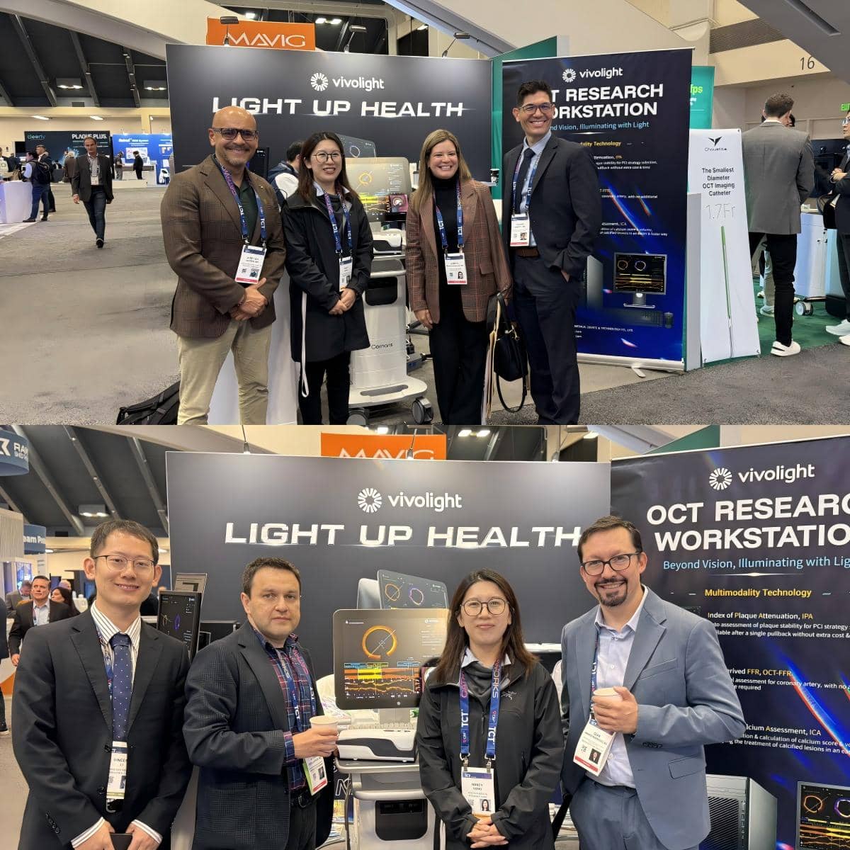 Vivolight Medical présentera en avant-première le système OCT P80-E au salon TCT 2025 à San Francisco.