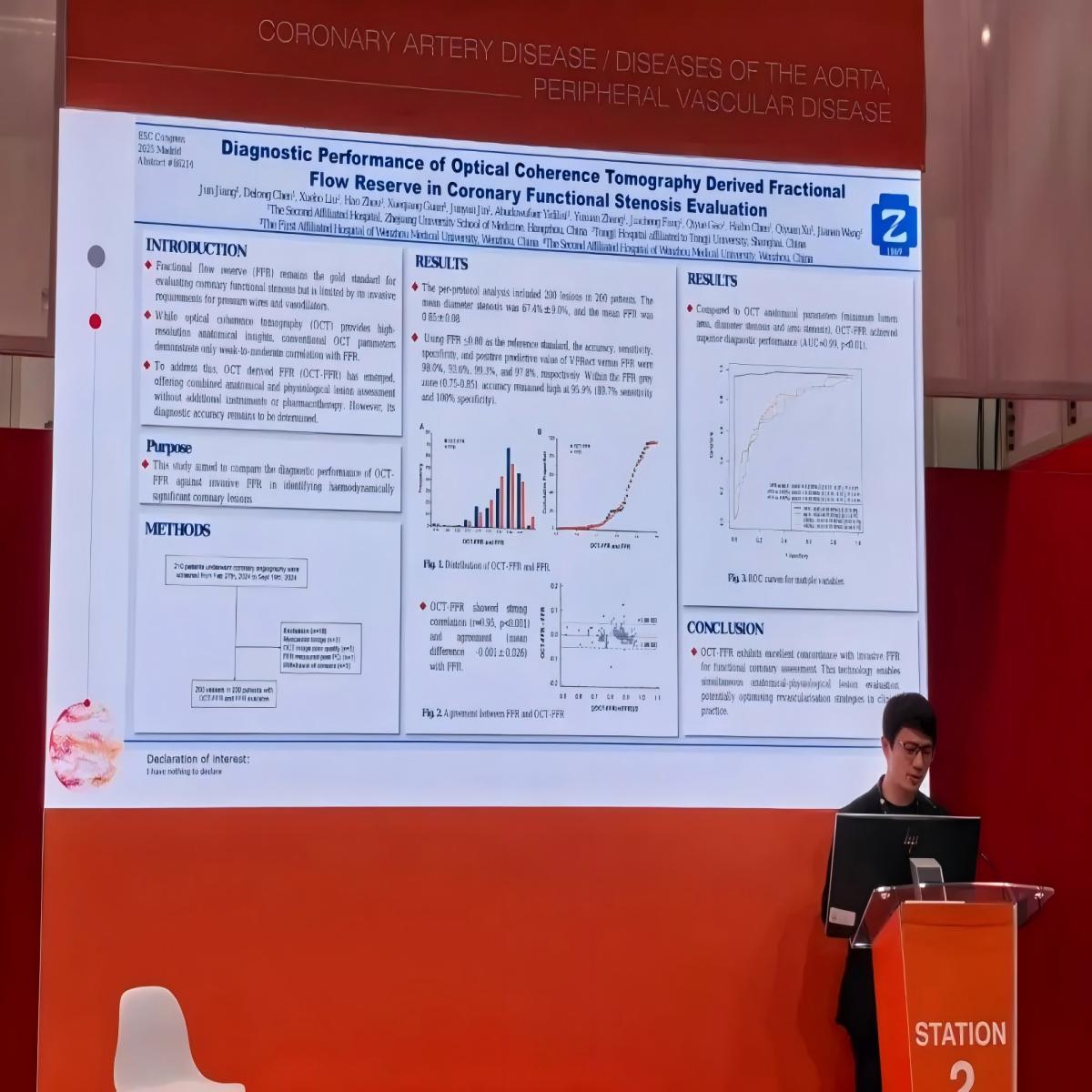 ESC 2025 : Des chercheurs de SAHZU (@ZJU_Medicine) dévoilent des données OCT-FFR révolutionnaires