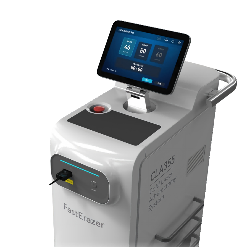 Système d'athérectomie laser froid 355 nm&nbsp;: FastErazer CLA-355